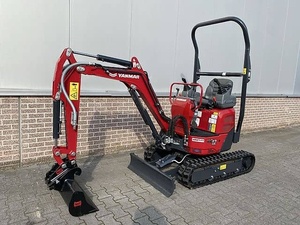 Mini-excavatrice Yanmar VIO12 de 1,2 tonne, excavatrice sur chenilles à queue zéro, excavatrice hydraulique compacte pour l'aménagement paysager et la construction - Product Image 4