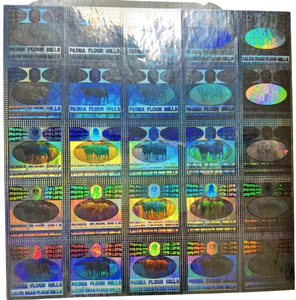 Papel Adhesivo Holográfico Plateado con Imagen de Color Real, Etiquetas de Alta Calidad, Modelo Digitech Label P4, para Uso Comercial y de Compras - Product Image 2