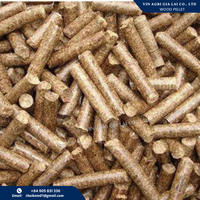 Granulés de bois VIN AGRI GIA LAI de haute qualité - 100% naturels, diamètre 8 mm, humidité 5%, 4500 J par calorie, système de chauffage fabriqué à Gia Lai