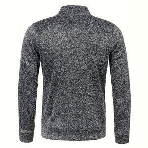 Top Qualité Usine Collection Hommes Demi Zip Sweats En Prix De Gros Personnalisables Hommes Demi Zip Sweatshirts À Vendre - Product Image 4