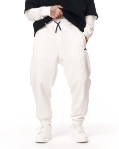 OEM servicio personalizado de gran tamaño de algodón pesado de los hombres de encargo básico Premium negro Jogger pantalón oferta al por mayor tendencia 2024 calidad - Product Image 3