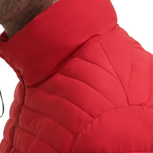 Vestes matelassées pour hommes à manches longues et col montant en polyester de laine de style personnalisé pour la saison d'hiver, au prix de gros - Product Image 2