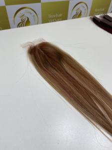 Extension de cheveux Remy lisses vietnamiennes brutes non transformées 100% 2*4 fermeture de piano cuticule alignée cheveux vierges avec vague naturelle - Product Image 3