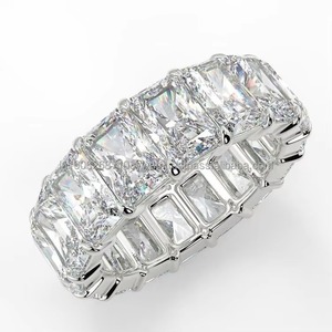 Bague de fiançailles Moissanite de haute qualité Style Vintage or blanc coupe ovale bijoux élégants pour une occasion spéciale - Product Image 5