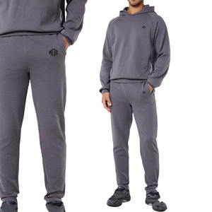 Conjuntos Deportivos Minimalistas al por Mayor, Sudadera con Capucha y Pantalones Deportivos, Ropa Deportiva Transpirable y Elegante, Fabricante y Proveedor de Ropa Masculina Personalizada OEM - Product Image 1
