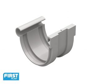 Stile moderno grigio PVC acqua piovana grondaia giunto per esterni materiali da costruzione esterna edificio tetto in plastica - Product Image 1
