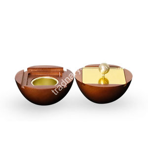 เครื่องเผาไม้โลหะ mubkhoor ใหม่สำหรับของขวัญเครื่องหอมธูปของขวัญเดือนรอมฎอน mubkhar โดย tradnary Exim Pvt Ltd - Product Image 4