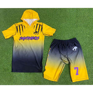 เครื่องแบบทีมฟุตบอล7V7ชุดยูนิฟอร์มธง7on7แบบระเหิดตามสั่ง - Product Image 1
