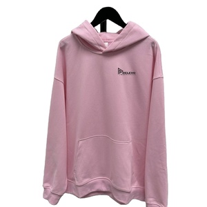 เสื้อฮู้ดดี้โอเวอร์ไซส์คุณภาพสูง น้ำหนัก 220 กรัม สีตามสั่ง ออกแบบโลโก้สำหรับผู้ชาย ผ้าฝ้าย 100% คุณภาพเยี่ยม 2 ชิ้น - Product Image 1