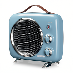 Ventilador Calefactor Vintage Celeste de 2000W 00B080805AR0 para Ventiladores de Mesa Ariete - Product Image 3