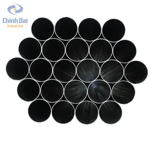 ท่อเหล็กคาร์บอนสีดำมาตรฐานที่ดีที่สุด/ท่อเหล็กชุบสังกะสีรีดร้อนที่มีราคาดีสำหรับการขาย