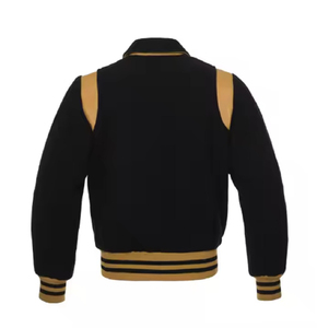 New Arrival Fashionable Custom Street Wear Wholesale High Quality <b>Lightweight</b> Custom Embroidery Logo Solid <b>Women</b> Varsity <b>Jacket</b> - Product Image 2