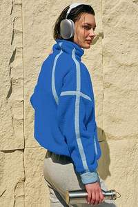 Sudadera de manga larga de gran tamaño para mujer, tejido suave de lujo, moda callejera, traje de invierno esencial - Product Image 5