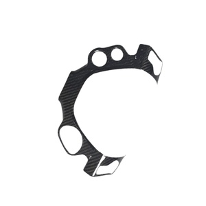 Rivestimento per Pulsanti del Volante in Vera Fibra di Carbonio 3K Twill Lucido per <span class=keywords><strong>Ferrari</strong></span> 458 Italia, <span class=keywords><strong>Accessori</strong></span> Interni <span class=keywords><strong>Auto</strong></span> di Lusso - Product Image 4