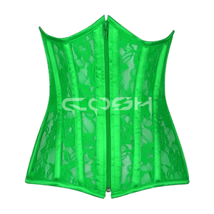 ผู้ผลิตชุดกระชับสัดส่วนโครงเหล็กตาข่ายสีเขียวแบบ OEM/ODM - Product Image 1