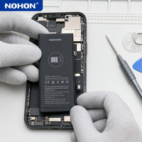 Baterai 3100mAh untuk iPhone 12 Kapasitas Tinggi Pengganti Baterai Ponsel Li-Polymer Isi Ulang 3.83V Suku Cadang Perbaikan Grosir