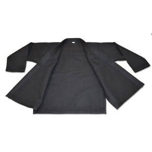 Karate Gi BJJ Kimono Uniforme para adultos Poliéster/Algodón Ligero Transpirable Secado rápido Artes marciales Ropa deportiva - Product Image 5