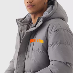 แจ็กเก็ตขนเป็ดสำหรับผู้ชายเสื้อแจ็กเก็ตบุนวมทรงบับเบิลไซส์ใหญ่ - Product Image 2