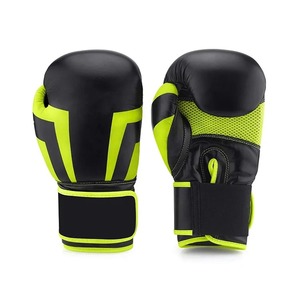 Gants de boxe adultes gagnants professionnels poinçonnage en cuir et matériau PU pour les arts martiaux d'entraînement de gymnastique - Product Image 6
