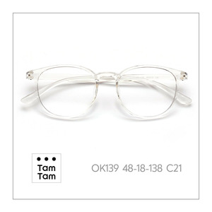 TamTam Unisex T-Glossy <b>Grey</b>-White C12 TR90 Blue Titanium Anti-blue Light Sport Glasses Classic Style Safe Materials No Skin - Product Image 6