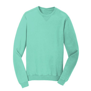 OEM al por mayor pulóver en blanco de algodón de peso pesado logotipo personalizado hombres Sudadera de cuello redondo de gran tamaño - Product Image 4