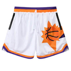 Short de basket-ball unisexe à logo personnalisé séchage rapide été polyester maille respirant unique imprimé animal vêtements de sport pour adultes - Product Image 1