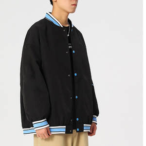 Veste d'hiver en laine pour hommes en toile à col montant robuste en gros directement de l'usine couleur personnalisée Logo avant respirant meilleur prix - Product Image 1