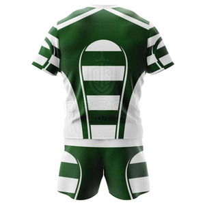 Más vendidos de calidad superior 100% poliéster Rugby fútbol desgaste transpirable deportes uniforme conjunto para adultos estilo Popular - Product Image 2