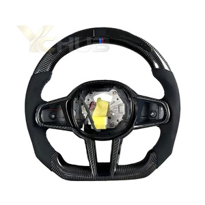 Volante in Fibra di Carbonio per <span class=keywords><strong>BMW</strong></span> Serie <span class=keywords><strong>M</strong></span>, Compatibile con F10 F11 F15 F20 F22 F30 F32 F33 F34 F31 F36 Serie G - Product Image 6