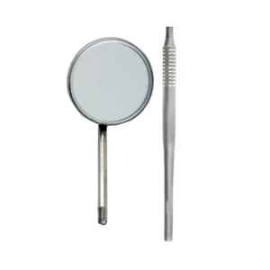 Venta caliente Premium Manual Dental instrumentos de examen básico Plasma recubierto de silicona espejo de boca de diagnóstico con mango de acero - Product Image 2