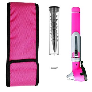 Nouveau mini otoscope à fibre optique de haute qualité rose clair (format de poche) ensemble de diagnostic ORL professionnel disponible dans toutes les couleurs - Product Image 3