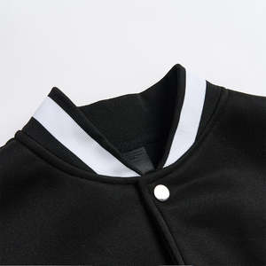 Jersey de béisbol de tamaño superior, chaqueta de poliéster para hombre, tejido de punto europeo transfronterizo personalizado de fábrica, jersey de poliéster 100% - Product Image 2