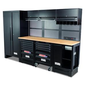 เฟอร์นิเจอร์สำหรับโรงงาน Usag พร้อมตู้เก็บเครื่องมือแบบแท่นไม้เพื่อการจัดระเบียบที่ดีขึ้น - Product Image 1