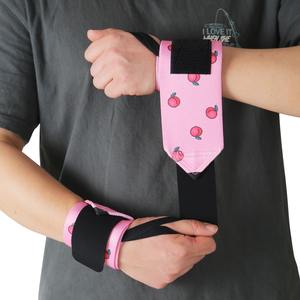 Elastic Neoprene Lightweight Fitness <b>Wrist</b> <b>Support</b> <b>Gym</b> Weight Lifting Exercise Lifting Straps Figure 8 - Product Image 4