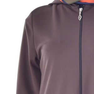 Dernière abaya longue robe musulmane unie formelle naturelle écologique pour les femmes vêtements traditionnels de Dubaï vêtements islamiques Hijab - Product Image 5