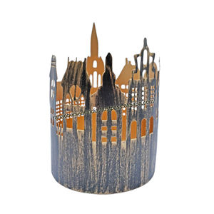 Top Sale Small Iron T <b>Light</b> Holder Elegant Vintage Design Table Decorative Votive <b>Tea</b> <b>Light</b> <b>Candle</b> Stands Christmas Best Price - Product Image 6