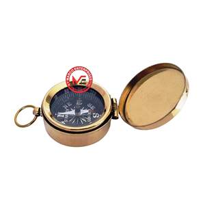 Brújula de Bolsillo de Latón Stanley London con Tapa y Brújula de Latón Vintage, Suministro Personalizado OEM/ODM - Product Image 6