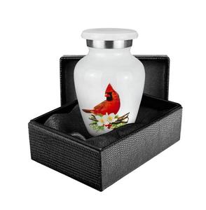 Urne funéraire Cardinal KEEPSAKE, belle urne Cardinal avec boîte, nouveau design, urnes en métal pour souvenirs, urnes en laiton bon marché pour humains - Product Image 6