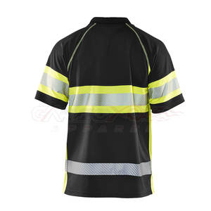 OEM verano impresión Logo seguridad Polo camisa 100% algodón ajuste clásico guardia de seguridad Polo camisas ropa de trabajo camiseta - Product Image 3