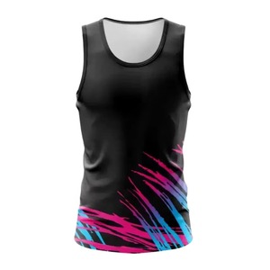 Camiseta sin Mangas de Satén de Poliéster/Algodón para Sublimación con Logotipo Frontal - Product Image 2