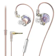 Lafitear LM3 External Magnetic Dynamics Drive In Ear Earphone with Replaceable Cable