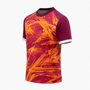 Maillot de football de haute qualité pour hommes, vêtements de football haut de gamme, matière douce et luxueuse, manches courtes, personnalisable, vente en gros, usine - Product Image 4