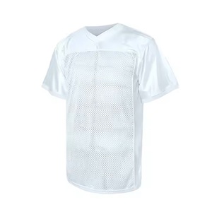 เสื้อยืดตาข่ายผสมโพลีเอสเตอร์/คอตตอนคุณภาพสูงสำหรับผู้ชาย สีพื้น ฤดูร้อน แห้งเร็ว ระบายอากาศได้ดี เป็นมิตรกับสิ่งแวดล้อม รับผลิตตามแบบ OEM - Product Image 5