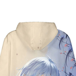 Pull à capuche imprimé décontracté pour l'hiver à la mode pour hommes respirant coupe-vent à manches longues sweats à capuche pour hommes - Product Image 5