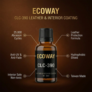 Leather Ceramic Coating CLC-390 | <b>Car</b> <b>Interior</b> Protectant | Anti-Stain 25000 Cycles | Hydrophobic UV Shield | Taiwan 50ml - Product Image 3