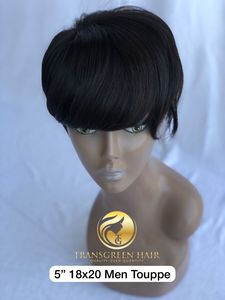 Meilleure qualité nouveauté 18x20 hommes toupet cuticule aligné vierge Remy brut en gros temple indien donneur unique vendeur de cheveux humains - Product Image 4