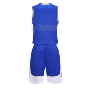 Uniforme de basket-ball de haute qualité confortable avec logo personnalisé Meilleur uniforme de basket-ball en tissu doux - Product Image 3