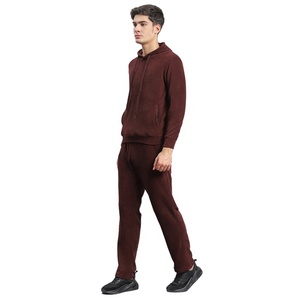 Survêtement de mode décontracté pour hommes personnalisé en gros de la plus haute qualité avec col à capuche motif solide pour les Winter-TIV-WT-53 - Product Image 4