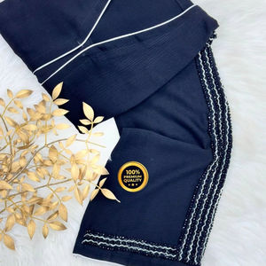 Abayas élégantes et modestes brodées à la main pour femmes, vêtements et accessoires musulmans traditionnels - Product Image 1