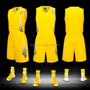 Camiseta de baloncesto de alta calidad, uniforme de baloncesto con impresión personalizada, 100% poliéster, venta al por mayor - Product Image 2